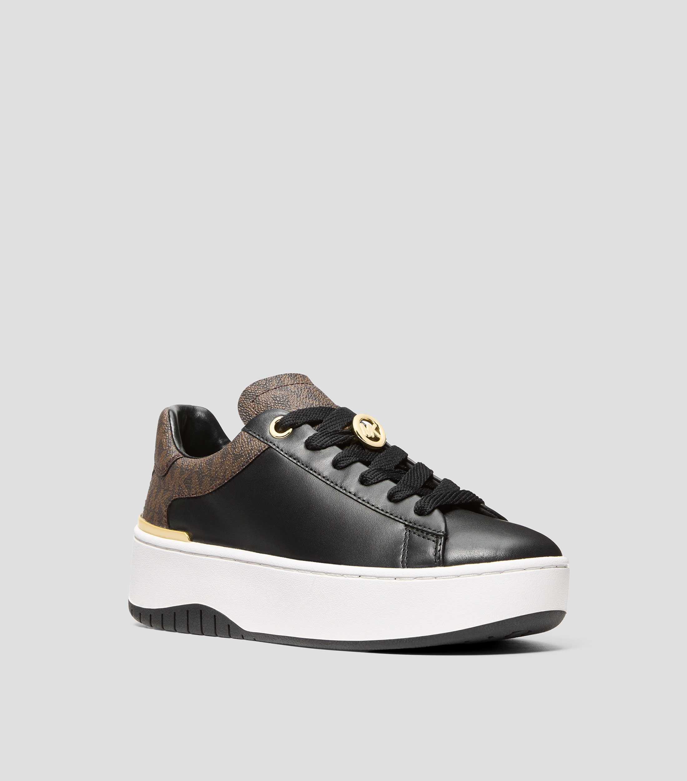 Tenis casuales con plataforma Dottie en piel Mujer